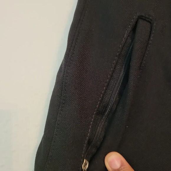 Equinox Mens Snow Pant Size 32R Black High Rise Zip Pocket Outdoors Ski Travel - Picture 5 of 11